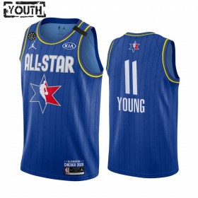 Dres NBA Atlanta Hawks Trae Young 11 2020 All-Star Jordan Brand Plava Swingman - Dječji